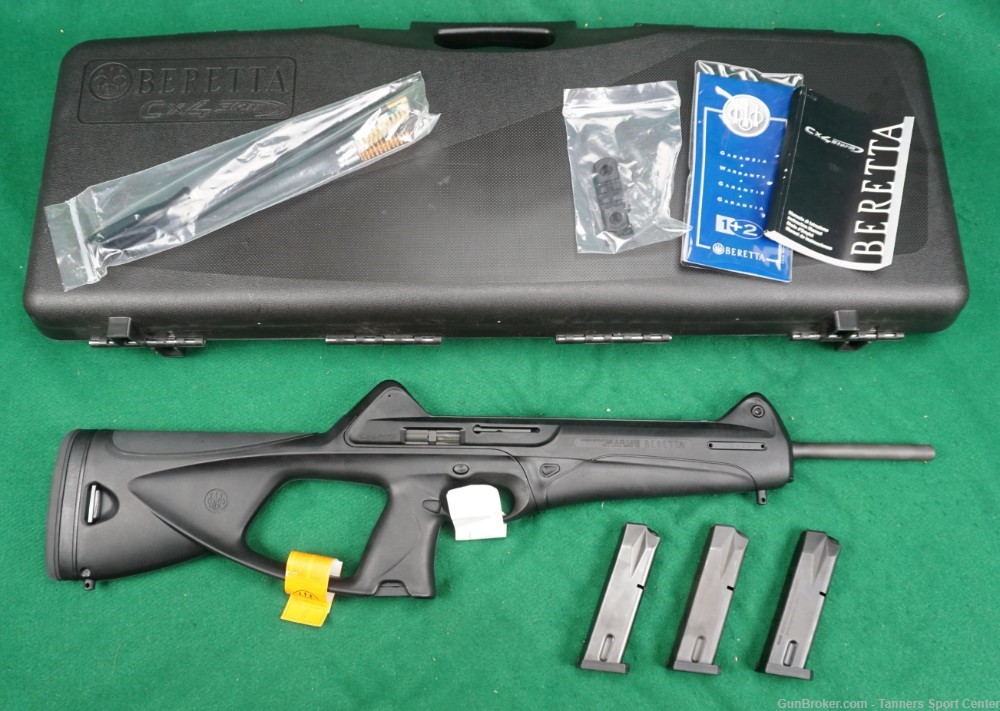 UNFIRED Beretta CX4 Storm Carbine 40 40s&w 16.5" w/ Four Mags 1¢ Start-img-0