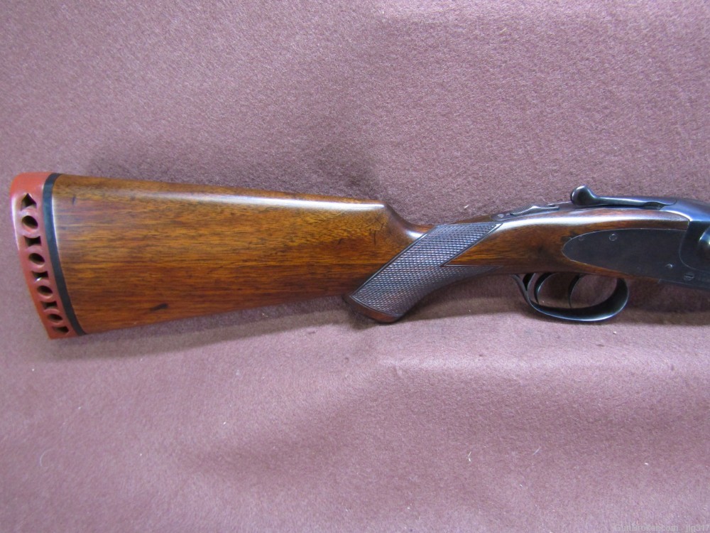Hunter Arms LC Smith Field Grade 16 GA Side by Side Double Barrel Shotgun-img-1