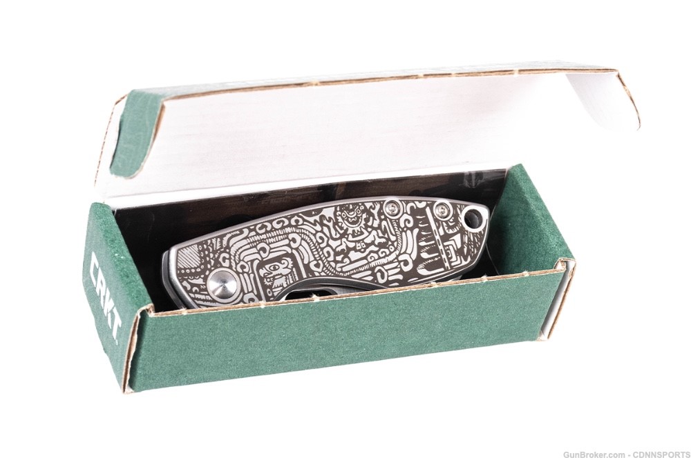TALO Aztec Frame Lock Knife #27 OF 250 LIMITED EDITION-img-5