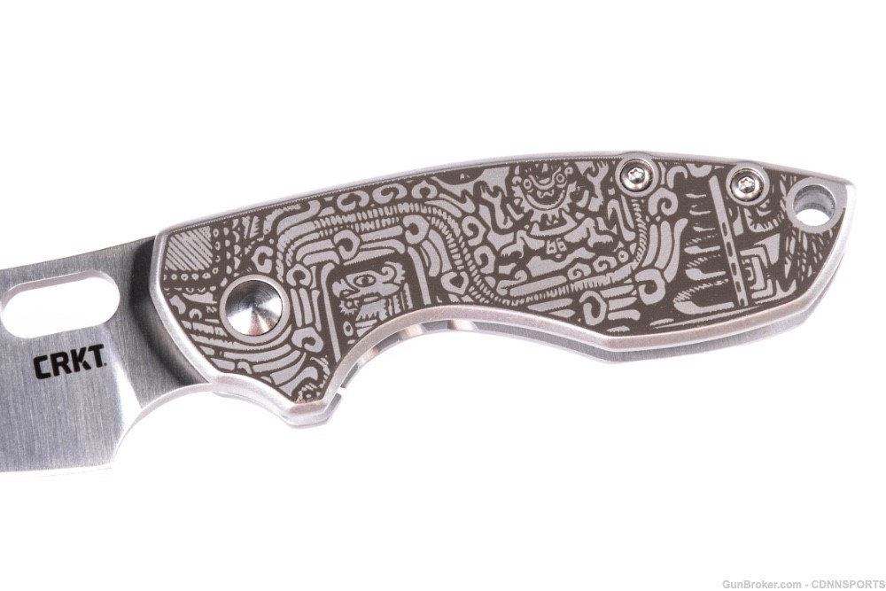 TALO Aztec Frame Lock Knife #27 OF 250 LIMITED EDITION-img-2