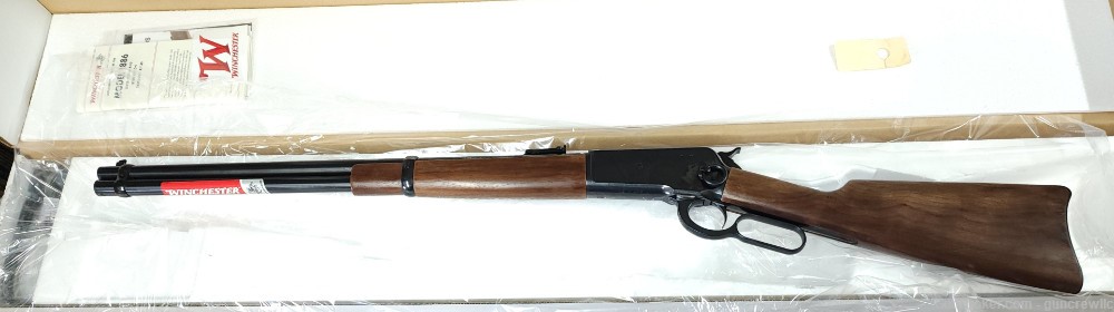 Winchester 1886 Saddle Ring Carbine 45-90 Win 534281171 Blued 22" Layaway-img-7