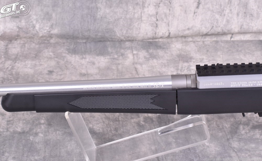 Ruger 10/22 50th Anniversary with Tactical Solutions SB-X barrel -img-4
