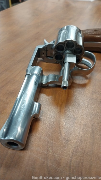 Smith & Wesson Model 64-1 Stainless Revolver .38 Special 4" Heavy Barrel -img-8