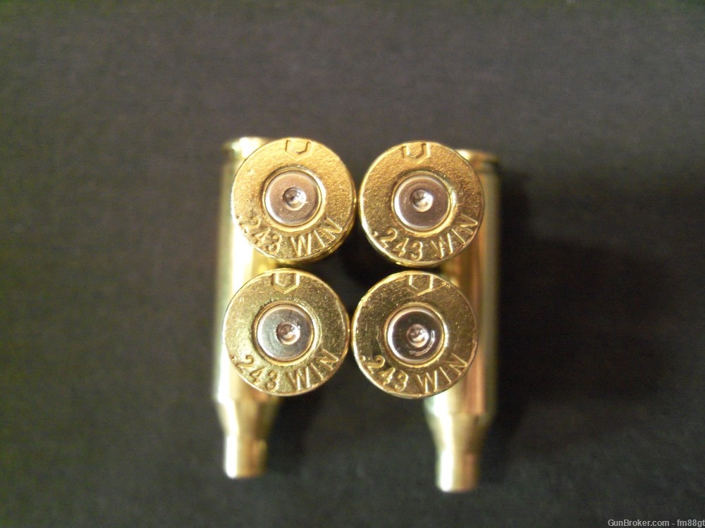 243 Win once fired brass (100ct Virog)-img-0
