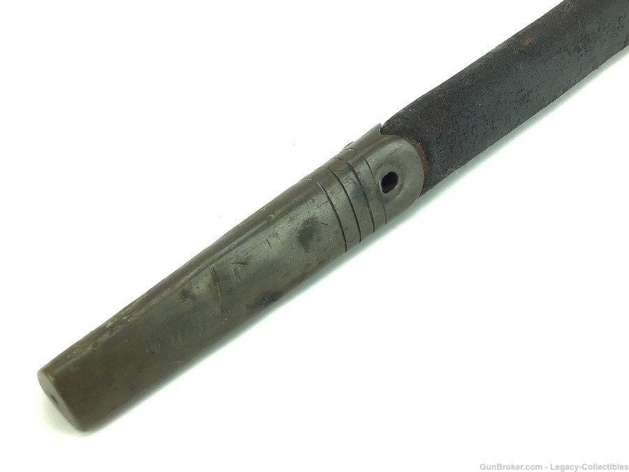 British Martini-Henry 1895 Socket Bayonet-Leather Scabbard-img-10