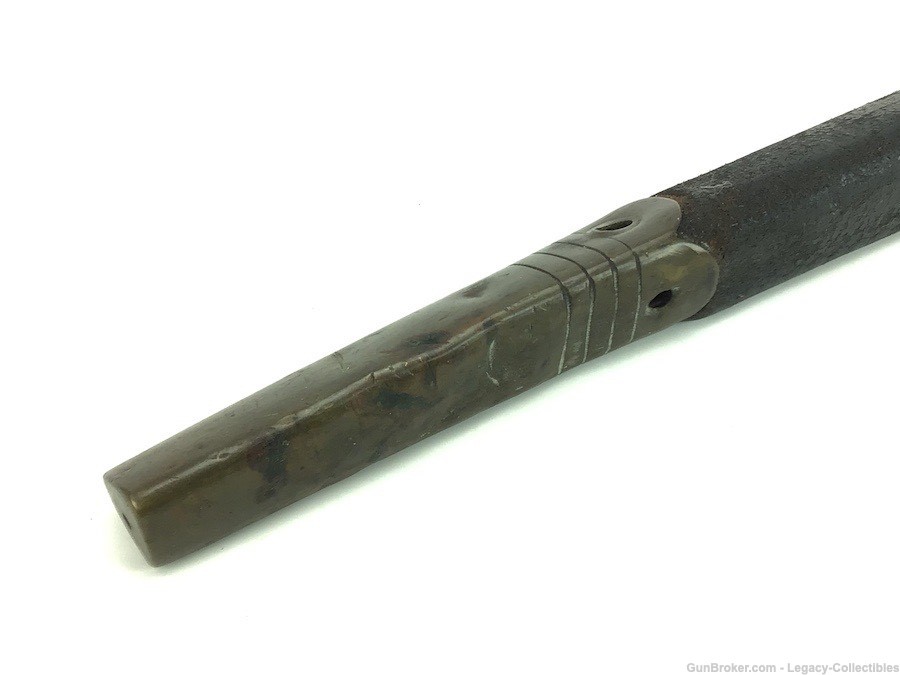 British Martini-Henry 1895 Socket Bayonet-Leather Scabbard-img-11