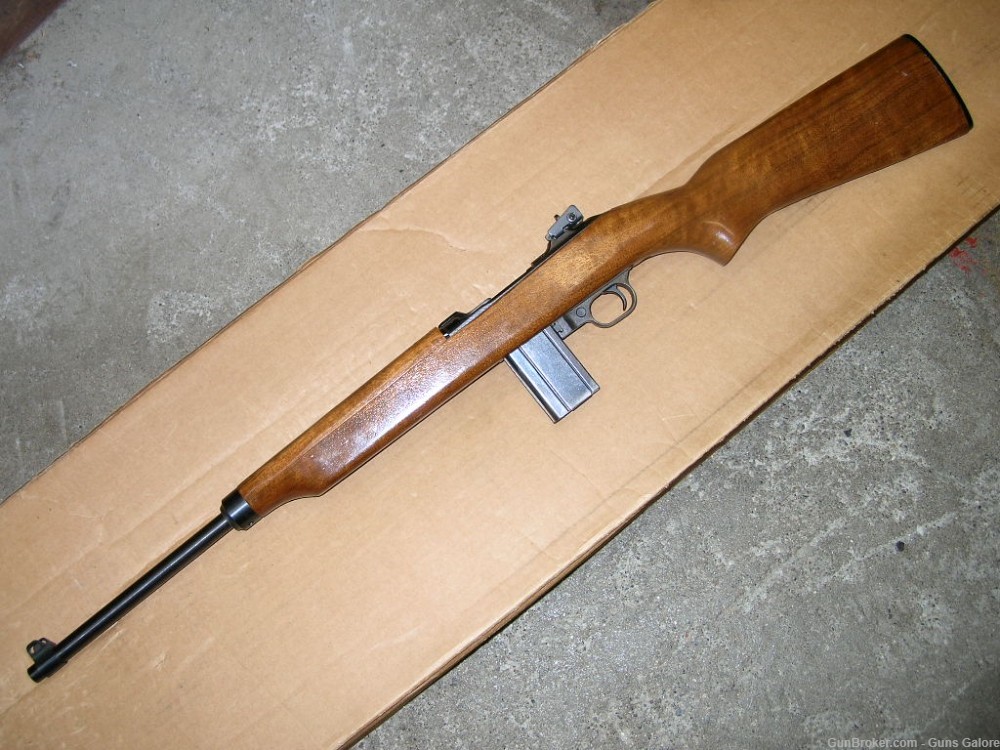 Universal M1 Carbine 30 caliber with scope mount cracked stock-img-1