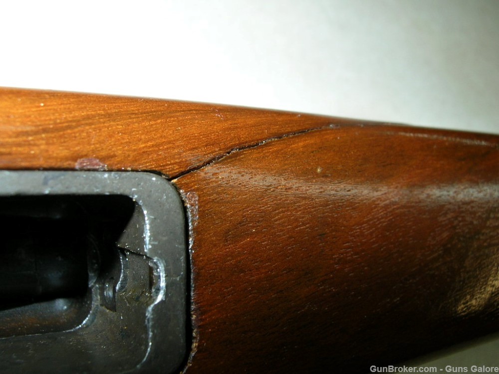 Universal M1 Carbine 30 caliber with scope mount cracked stock-img-31