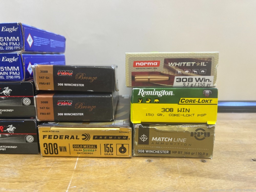 300 Rounds of .308 Win/7.62x51 Ammo - No Reserve-img-3