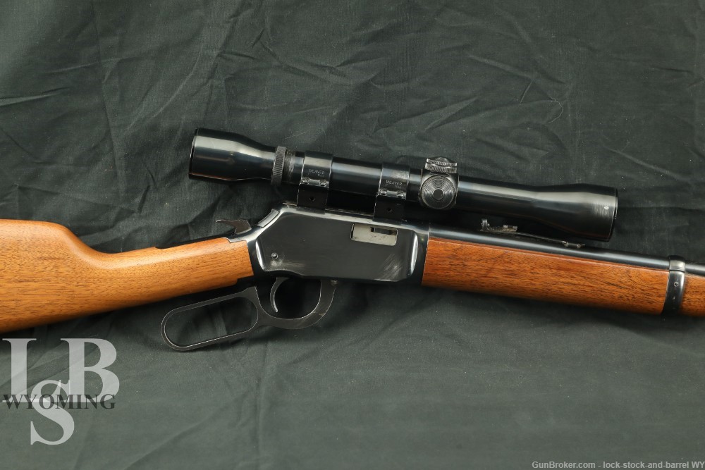 Winchester Model 9422 .22 Short Long LR Lever Action Rifle & Scope MFD 1976-img-0