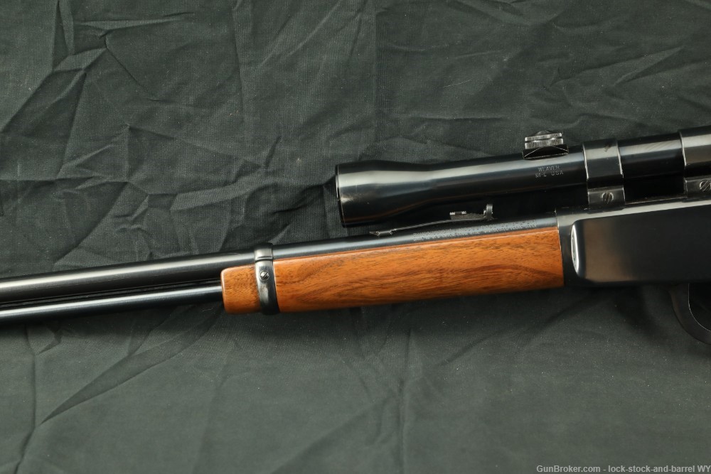 Winchester Model 9422 .22 Short Long LR Lever Action Rifle & Scope MFD 1976-img-9