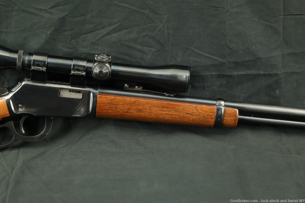 Winchester Model 9422 .22 Short Long LR Lever Action Rifle & Scope MFD 1976-img-5