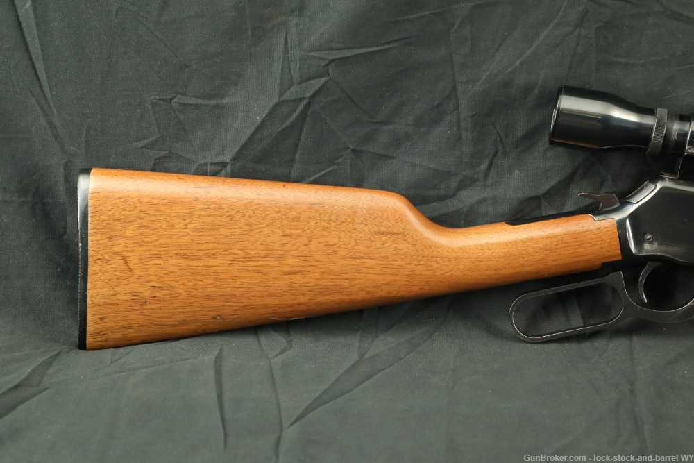 Winchester Model 9422 .22 Short Long LR Lever Action Rifle & Scope MFD 1976-img-3