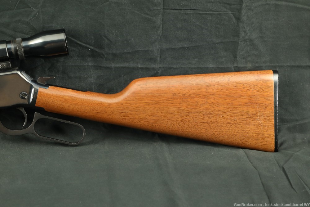 Winchester Model 9422 .22 Short Long LR Lever Action Rifle & Scope MFD 1976-img-11