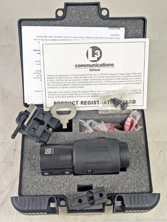 EOTech G23 FTS 3X Magnifier Gen2 Flip to Side Samson A.R.M.S G23.FTS w/ Box-img-0