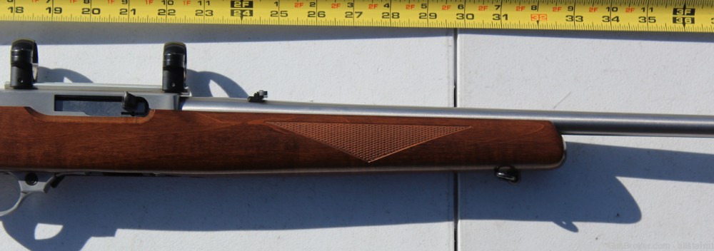 Ruger 10-22 Stainless Walnut 22" $1 Start No Reserve-img-2