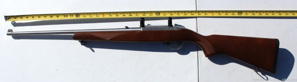 Ruger 10-22 Stainless Walnut 22" $1 Start No Reserve-img-4