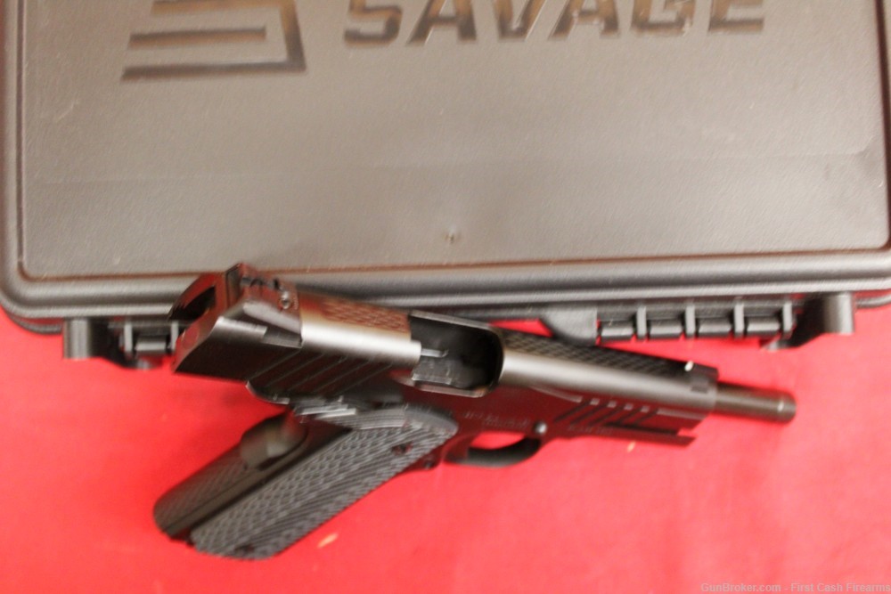 Savage Arms 1911 45ACP, 5" Barrel 2-8rd Magazines New.-img-3