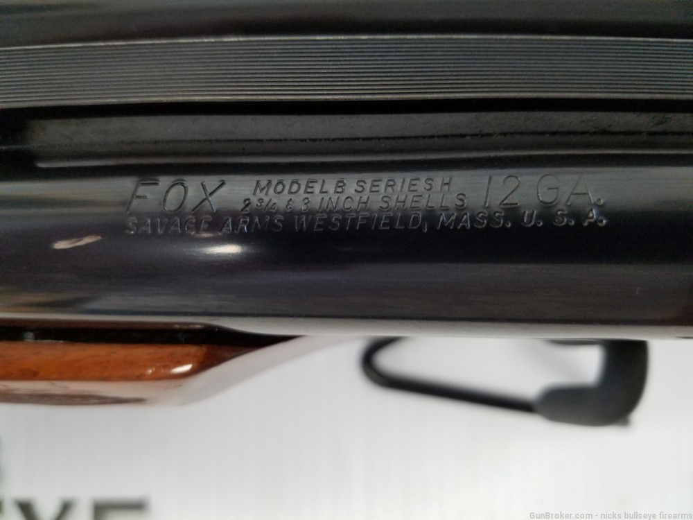 Savage Fox model B SXS 12 gauge #L25603-img-12