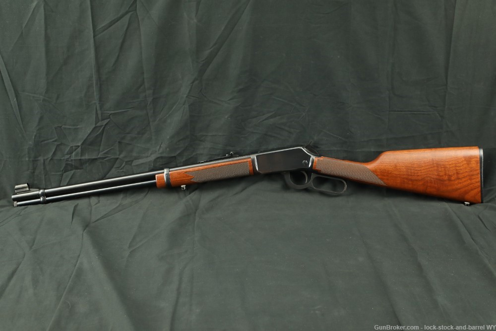Winchester Model 9422M 20" .22 Magnum WMR Lever Action Rifle, MFD 1990s-img-7