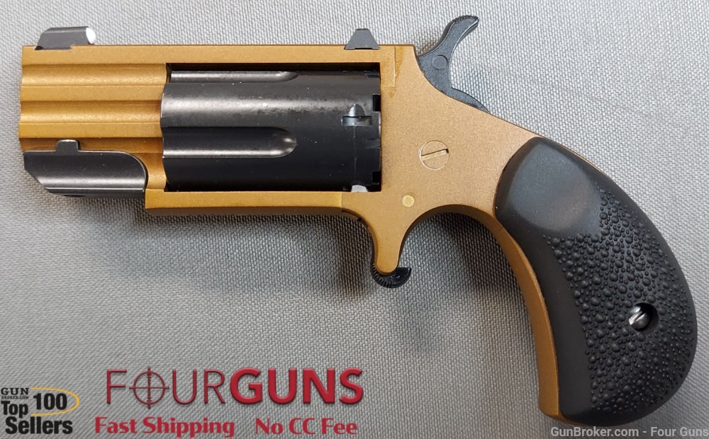 North American Arms PUG Custom Dusk Revolver 22 WMR 1" Barrel 5 Rd-img-0