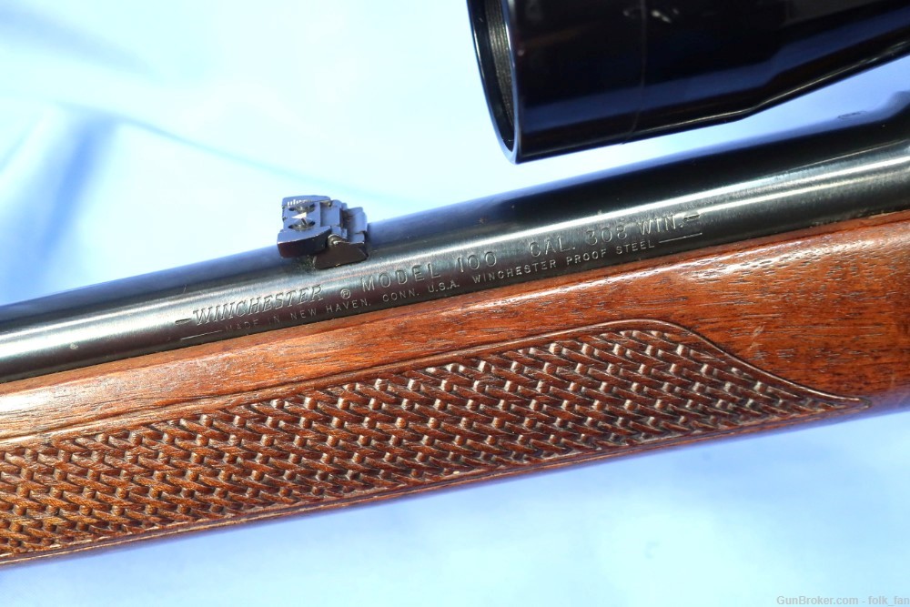 Winchester Model 100 308 Win. w/Redfield 3x9 ca. 1972 C&R Nice!-img-19