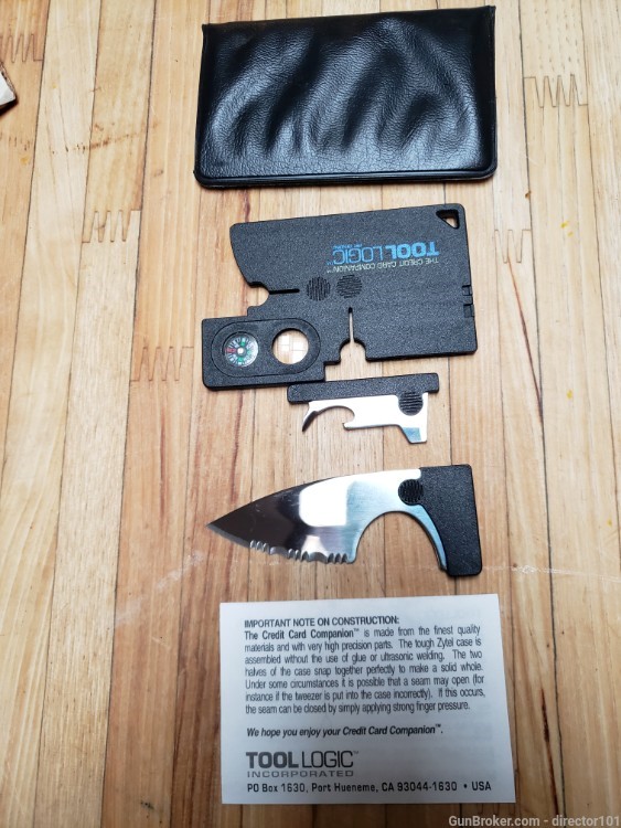 Father's Day gift Tool Logic EDC Credit Card Multi Tool-img-0