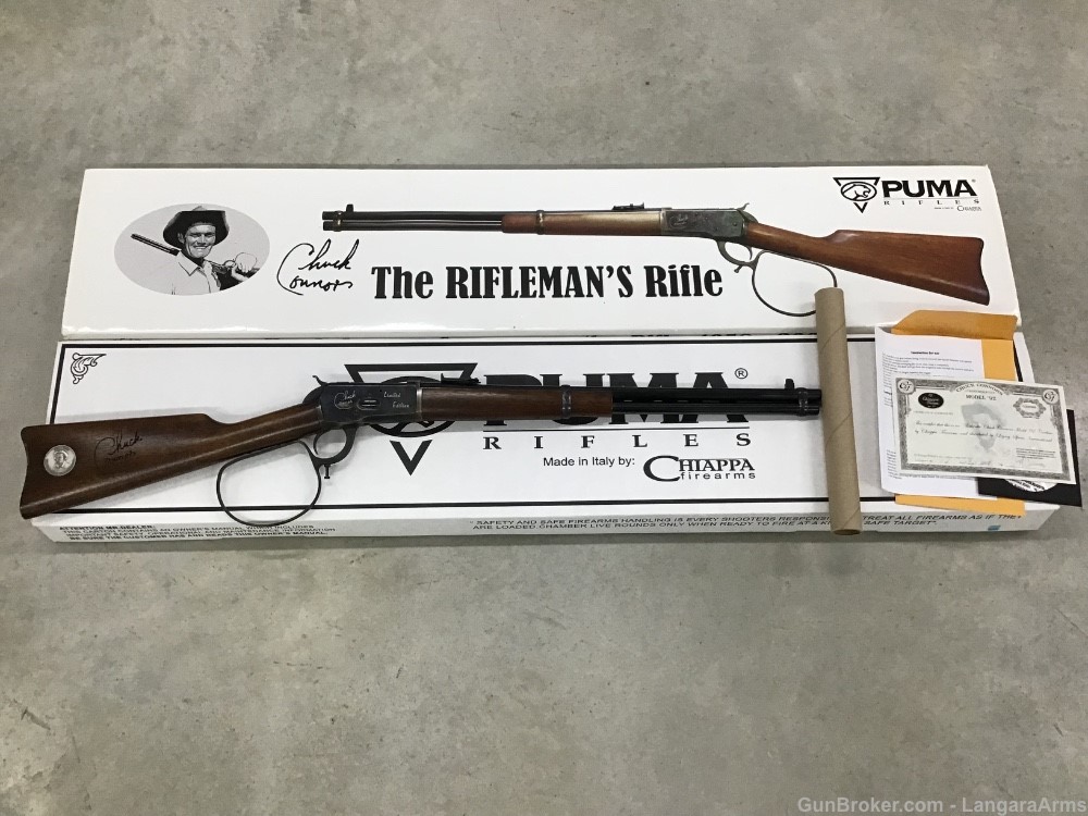 Chiappa Puma Model 1892 Chuck Connors The Rifleman’s Rifle Commemorative-img-0