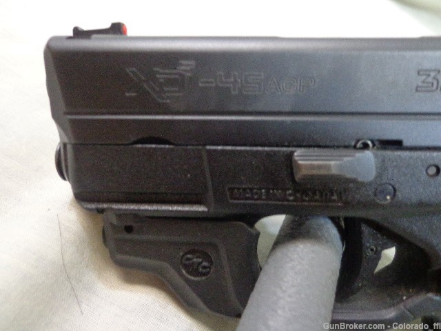 Springfield XD-s 45, 45ACP, 3.3" with Laser, lightly used - .01 Start-img-9