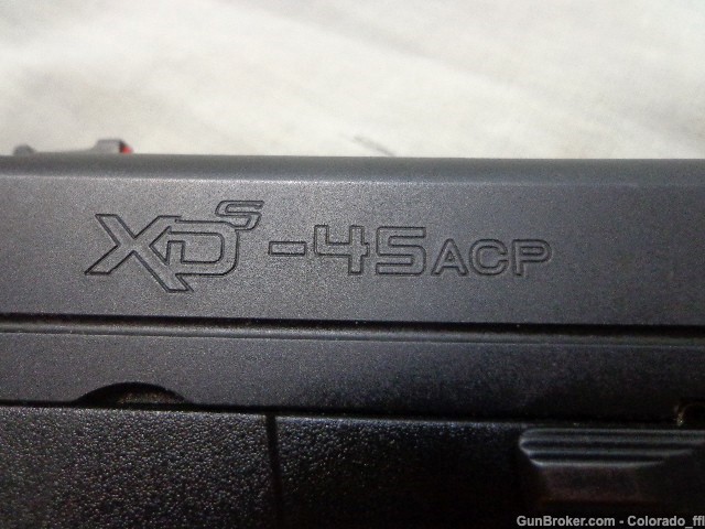 Springfield XD-s 45, 45ACP, 3.3" with Laser, lightly used - .01 Start-img-18