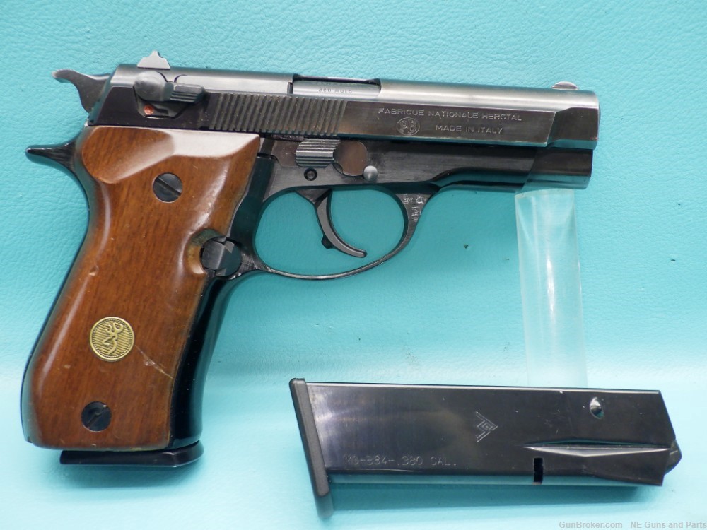 Browning BDA 380acp 3.8"bbl Pistol W/ 2 Mags MFG 1989 by Beretta-img-0