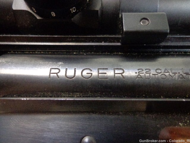Ruger Mark I, 22LR, 5"  Bull Barrel, w/red dot - .01 Start-img-13