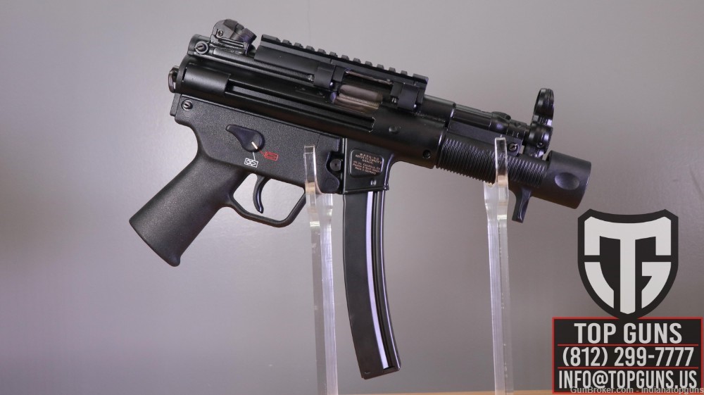 Heckler & Koch (HK) SP5K 9mm Pistol 30+1 Rounds 4.5" Barrel-img-0