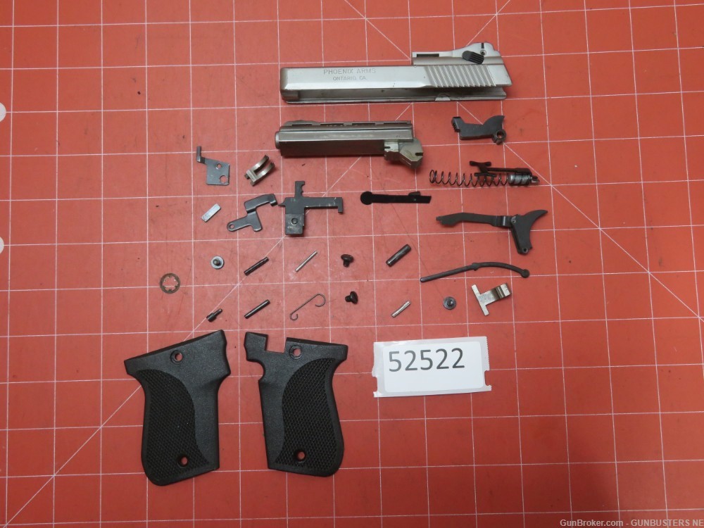 Phoenix Arms model HP-22A .22 LR Repair Parts #52522-img-0