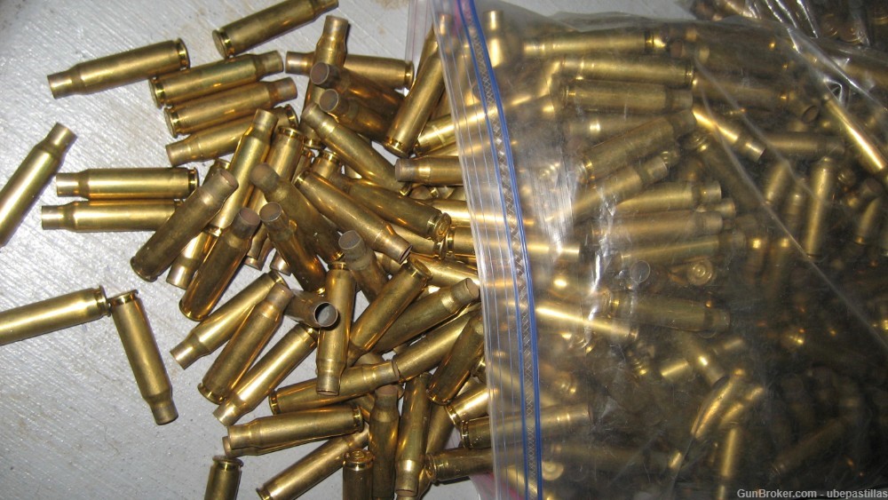 308 Winchester Brass Cases Once Fired Federal Premium Gold Medal 360 pcs-img-0