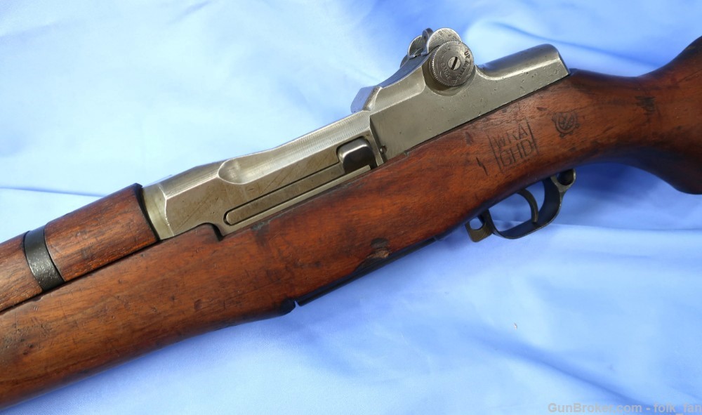 WW2 Winchester M1 Garand 30-06 Win 13 1945 WRA/GHD Stock -img-21