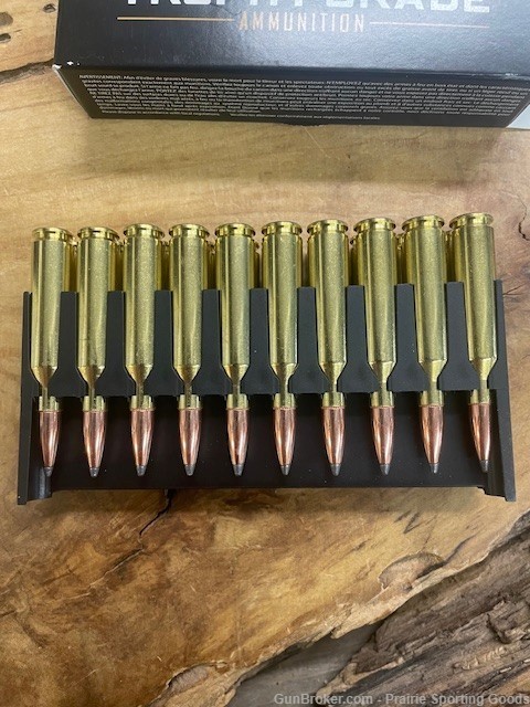 Nosler Trophy Grade Ammunition 260 Remington 125gr Partition NEW -img-3