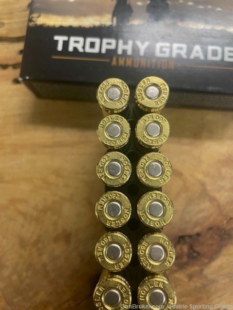 Nosler Trophy Grade Ammunition 260 Remington 125gr Partition NEW -img-7