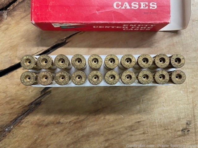 Remington 458 Winchester New Unprimed Brass Box of 20-img-2