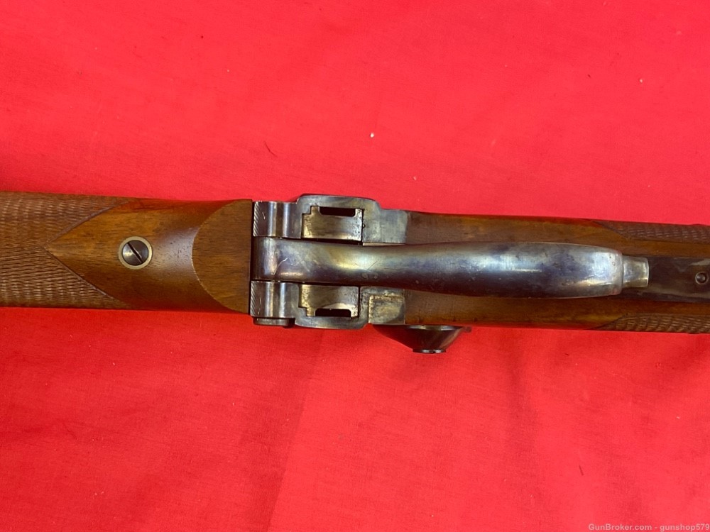 Pedersoli 1863 SHARPS Rifle Percussion 32 Inch Octagon 45 Cal Cap Ball -img-11
