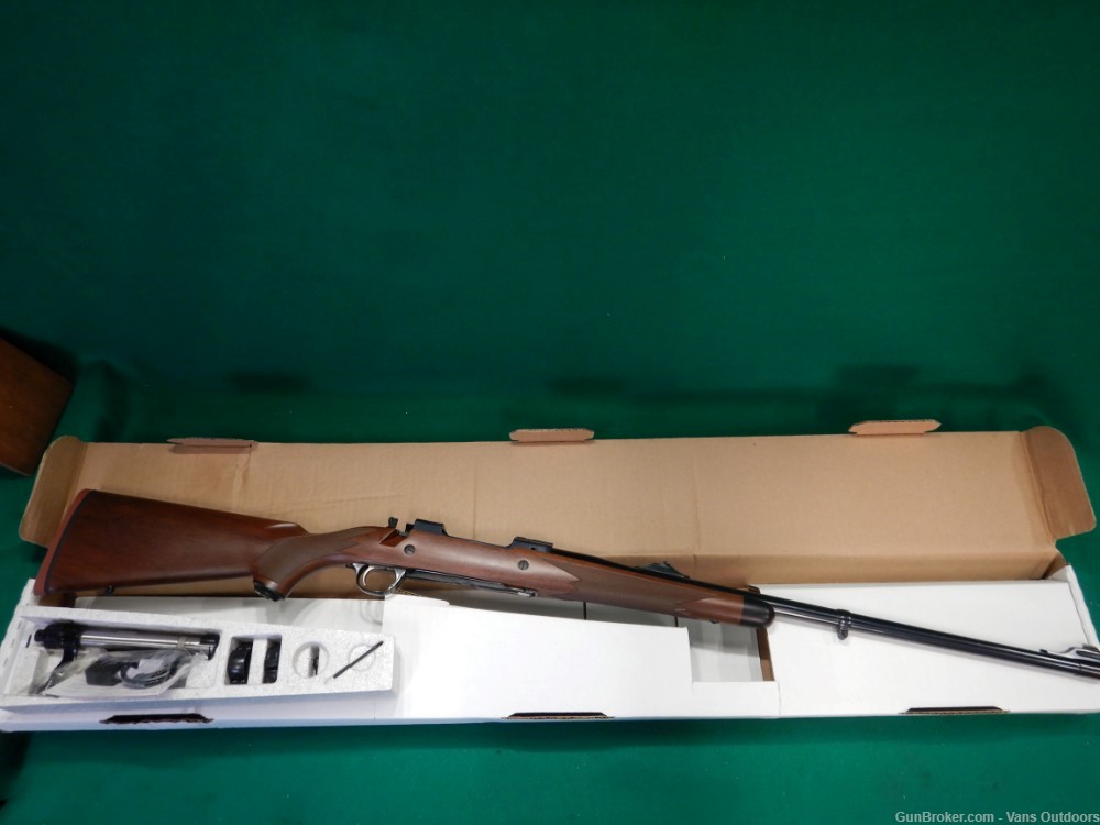Ruger M77 Hawkeye 35 Whelen Rifle New In Box-img-0