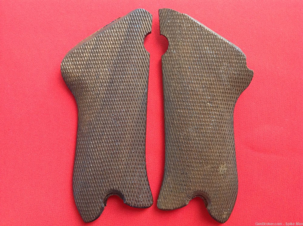 Original WWI/WWII  P08 Luger grips-img-2