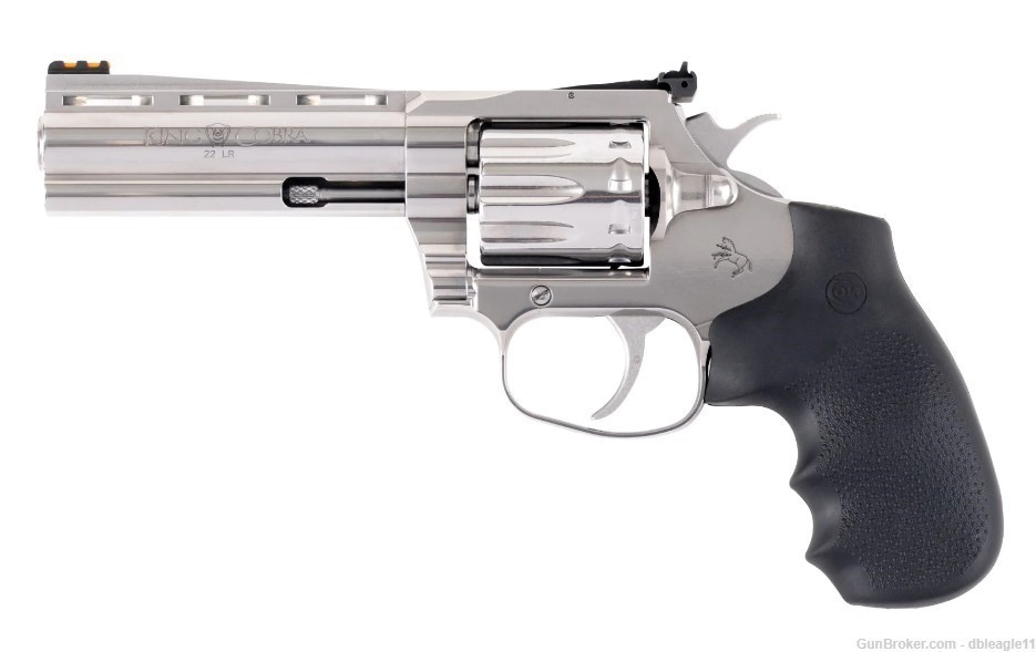 Colt King Cobra TARGET 22LR 4.25" Bbl 10rd Revolver - LAST CHANCE RUN-img-0
