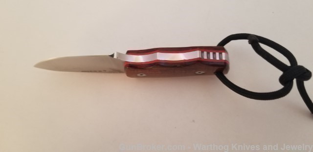 M. NIETO Mini Fixed Knife.Cocobolo Wood. Stainless Steel Blade. N17-img-4