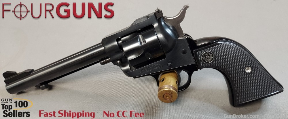 Ruger Single-Six Convertible Revolver 22 LR / 22 WMR 5.5" Barrel 6 Rd 00621-img-0