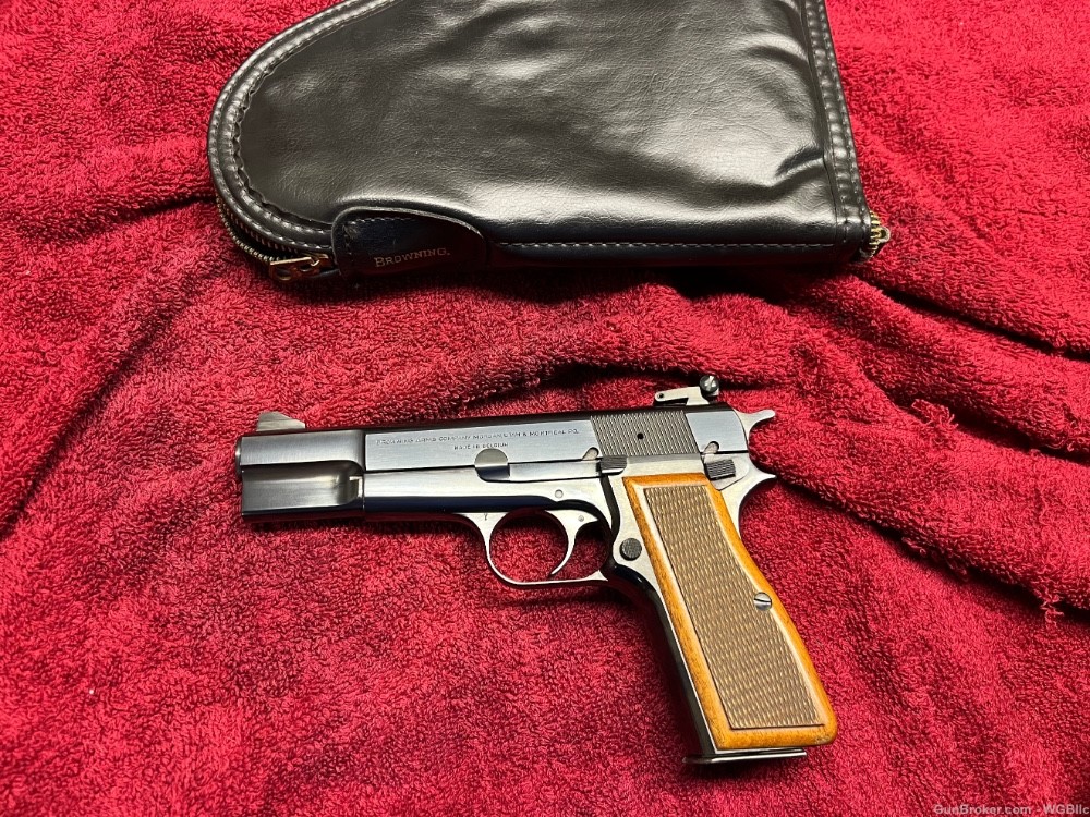 Browning Hi Power 1976 w/ Original Case! - PRISTINE!- high power sa35-img-61