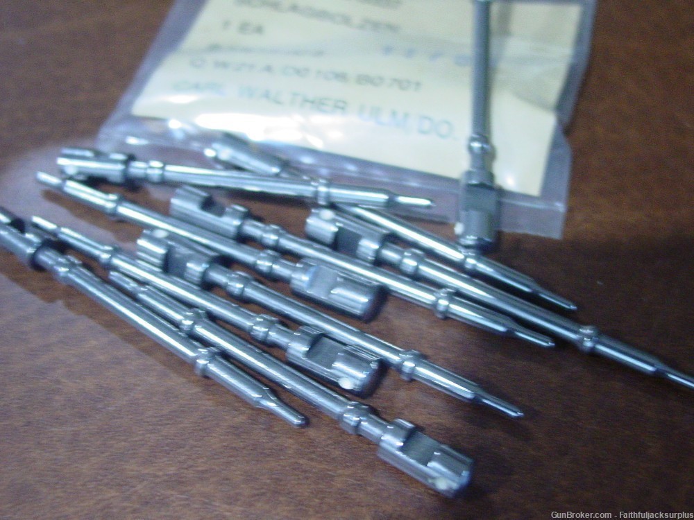 Walther P38 P1 Firing Pin Original German Made Walther NOS Parts Kit-img-2