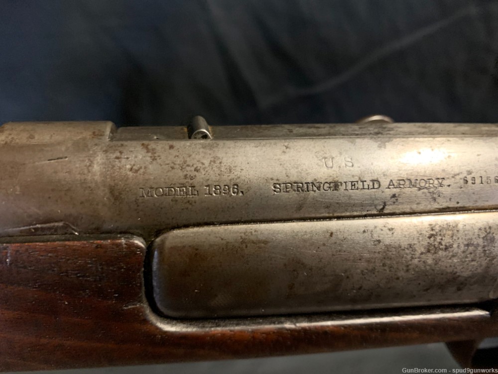 US Springfield Armory Model 1896 Saddle Ring Carbine 30-40 Krag (See Info)-img-41