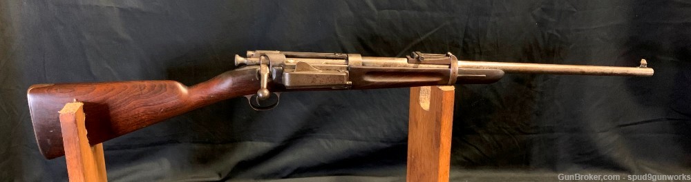 US Springfield Armory Model 1896 Saddle Ring Carbine 30-40 Krag (See Info)-img-1