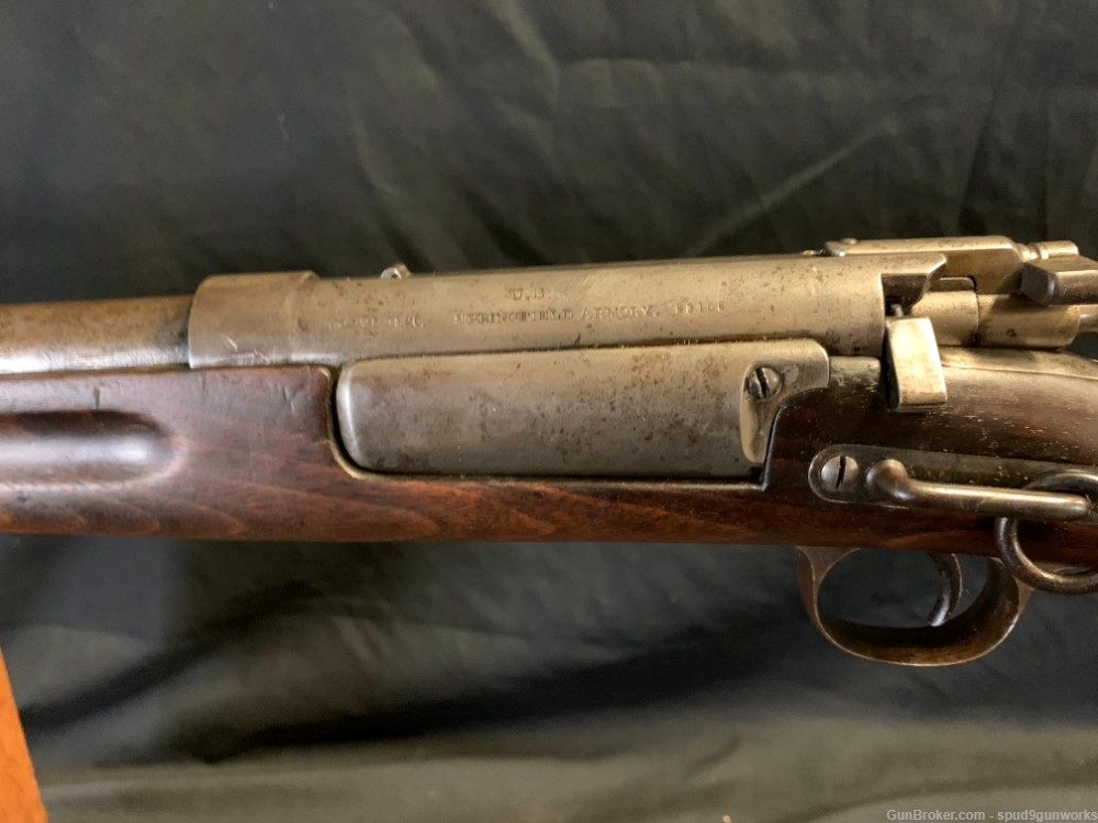 US Springfield Armory Model 1896 Saddle Ring Carbine 30-40 Krag (See Info)-img-11